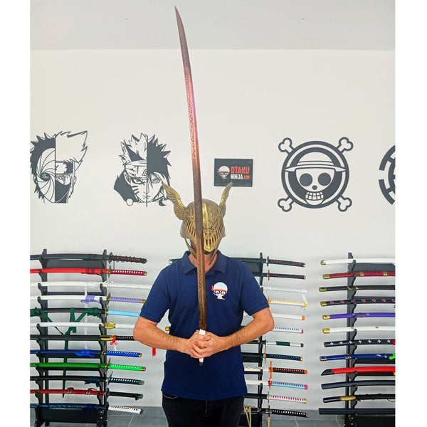 ELDEN RING - Hand of Malenia Katana XL - 140 cm - Hochwertiges Metallschwert
