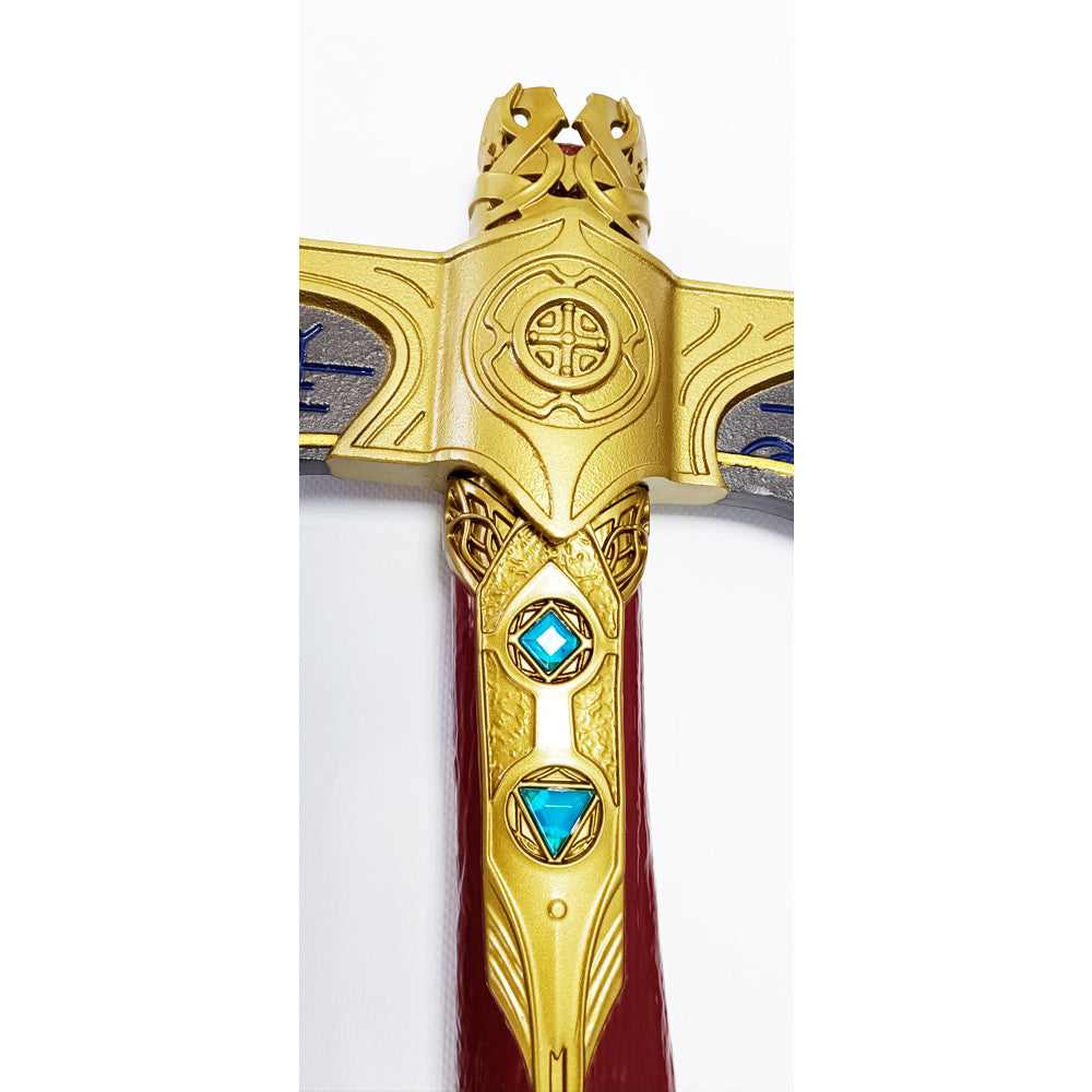 GOD OF WAR RAGNAROK - Deluxe Leviathan Axe of Kratos - Glow in the Dark - Metal 1:1 Size