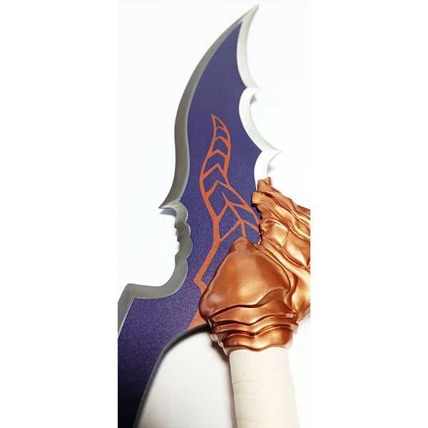 SOLO LEVELING - Metall Kasaka's Venom Fang Dolch von Sung Jin-Woo - 55 cm - Stahl