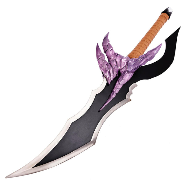 SOLO LEVELING - Metalen Paarse Kasaka's Venom Fang dolk van Sung Jin-Woo - 60 cm - Staal