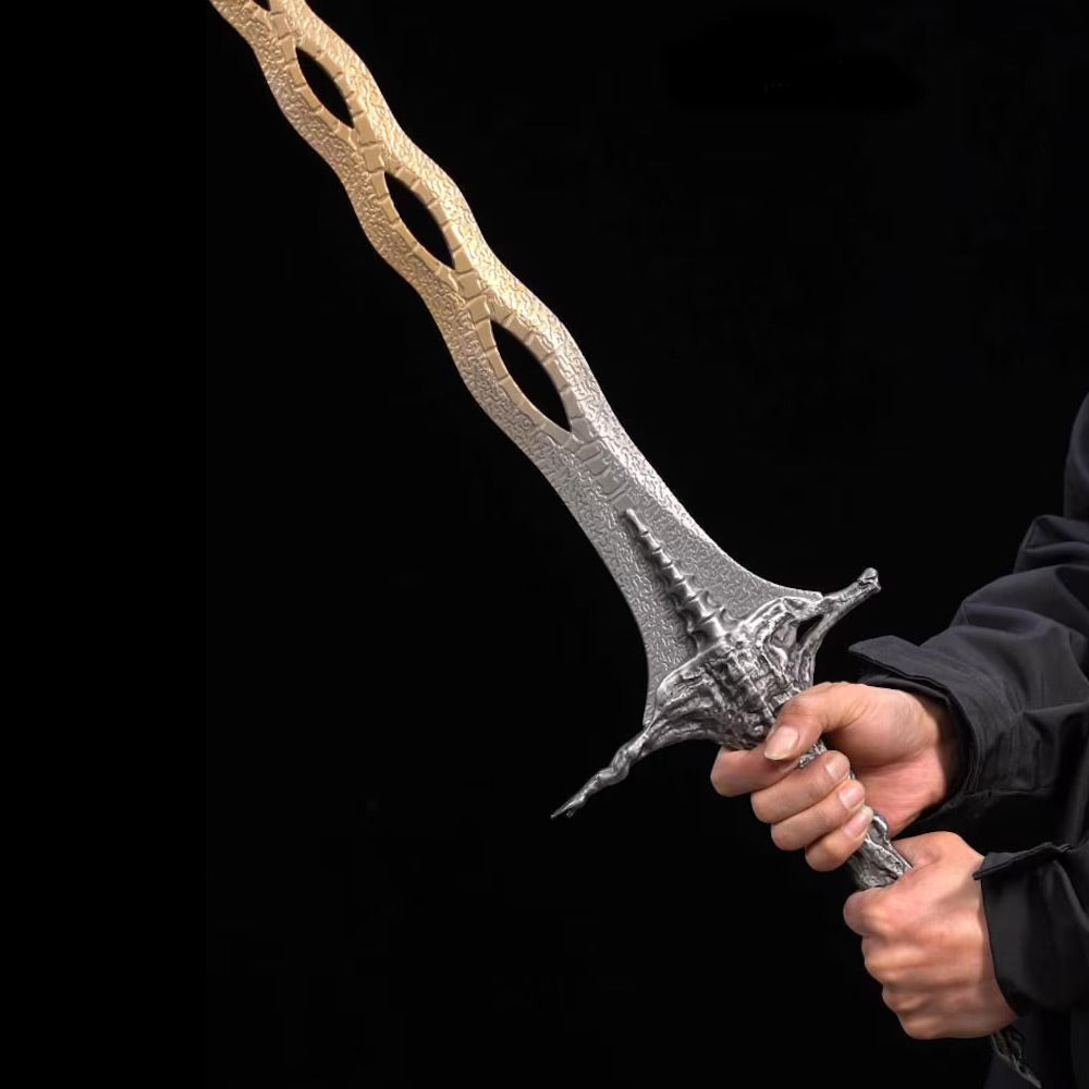 ELDEN RING - Sacred Relic Sword with Wooden Plaque - 115cm - Limited Edition - Premium Quality Metal