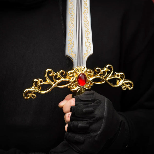 ELDEN RING - Rogiers Rapier mit Lederscheide - 95 cm - Deluxe Edition - Premium Qualitätsmetall