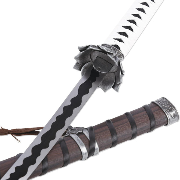 SEKIRO - Weißer Lotus Schwert - Genichiro Ashina Mortal Blade Katana - 103 cm - Hochwertiger Stahl