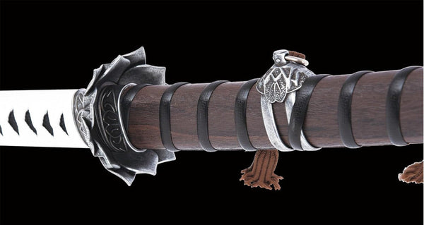 SEKIRO - Weißer Lotus Schwert - Genichiro Ashina Mortal Blade Katana - 103 cm - Hochwertiger Stahl