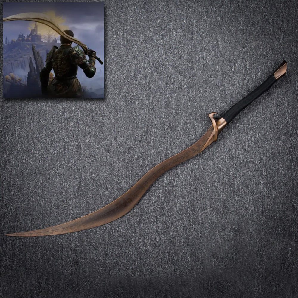 ELDEN RING - Bloodhound’s Fang Großschwert - 120 cm - Lebensgroße Replik - Hochwertiger Stahl