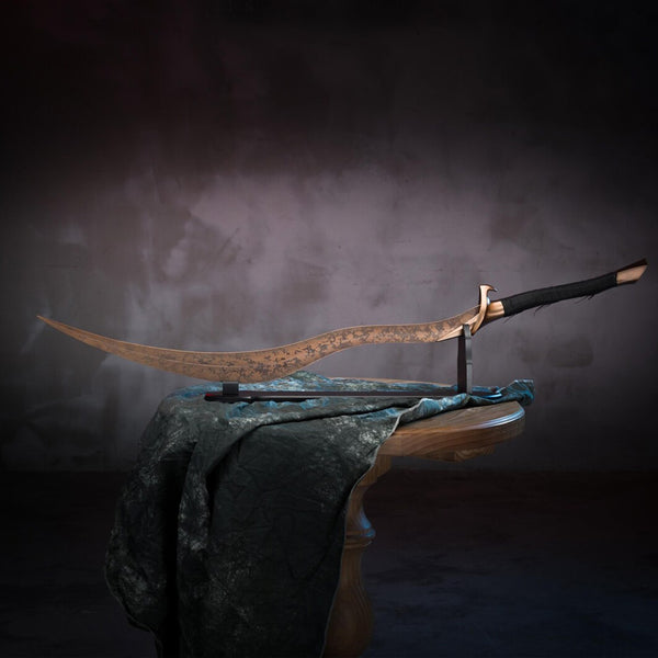 ELDEN RING - Bloodhound’s Fang Großschwert - 120 cm - Lebensgroße Replik - Hochwertiger Stahl
