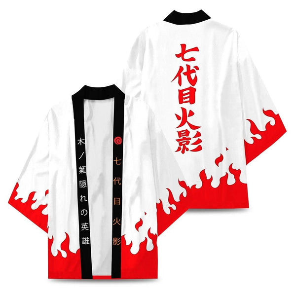 Naruto - Minato Haori Veste Kimono - 4ème Hokage - Cosplay