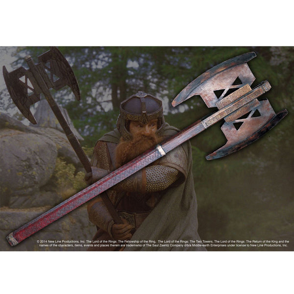 Le Seigneur des Anneaux - Réplique 1/1 de la hache de Gimli