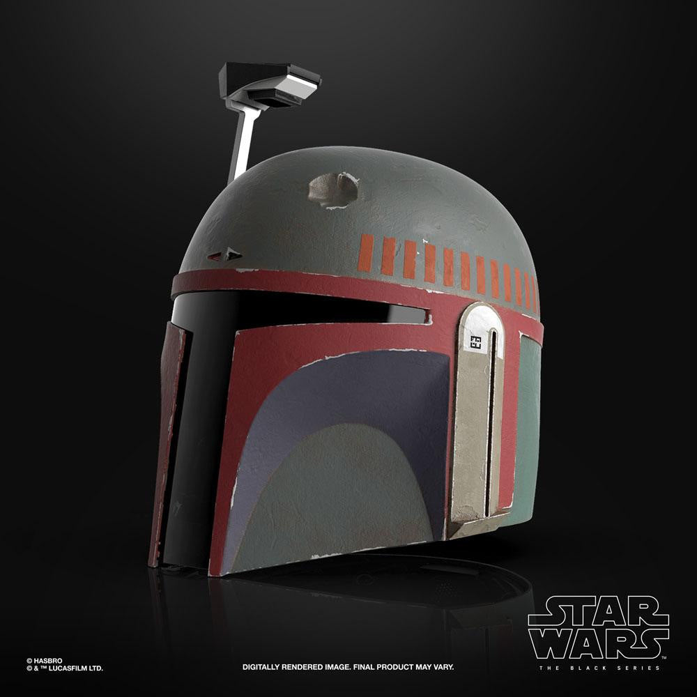 Star Wars The Mandalorian - Boba Fett (Ré-armé) - Casque électronique série noire