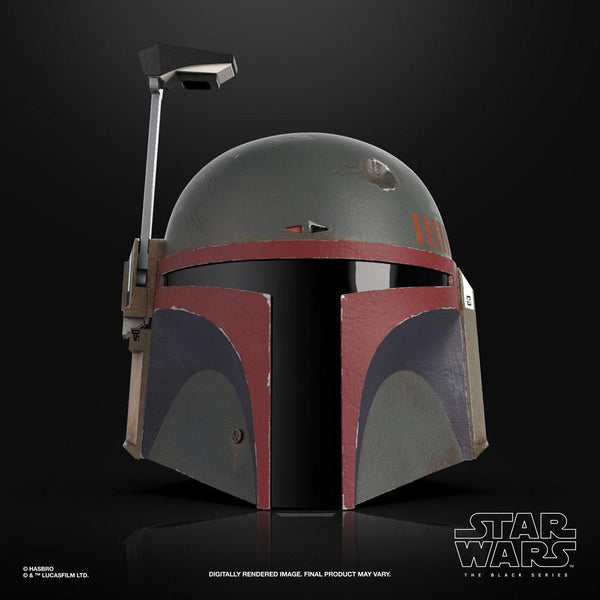 Star Wars The Mandalorian - Boba Fett (Ré-armé) - Casque électronique série noire