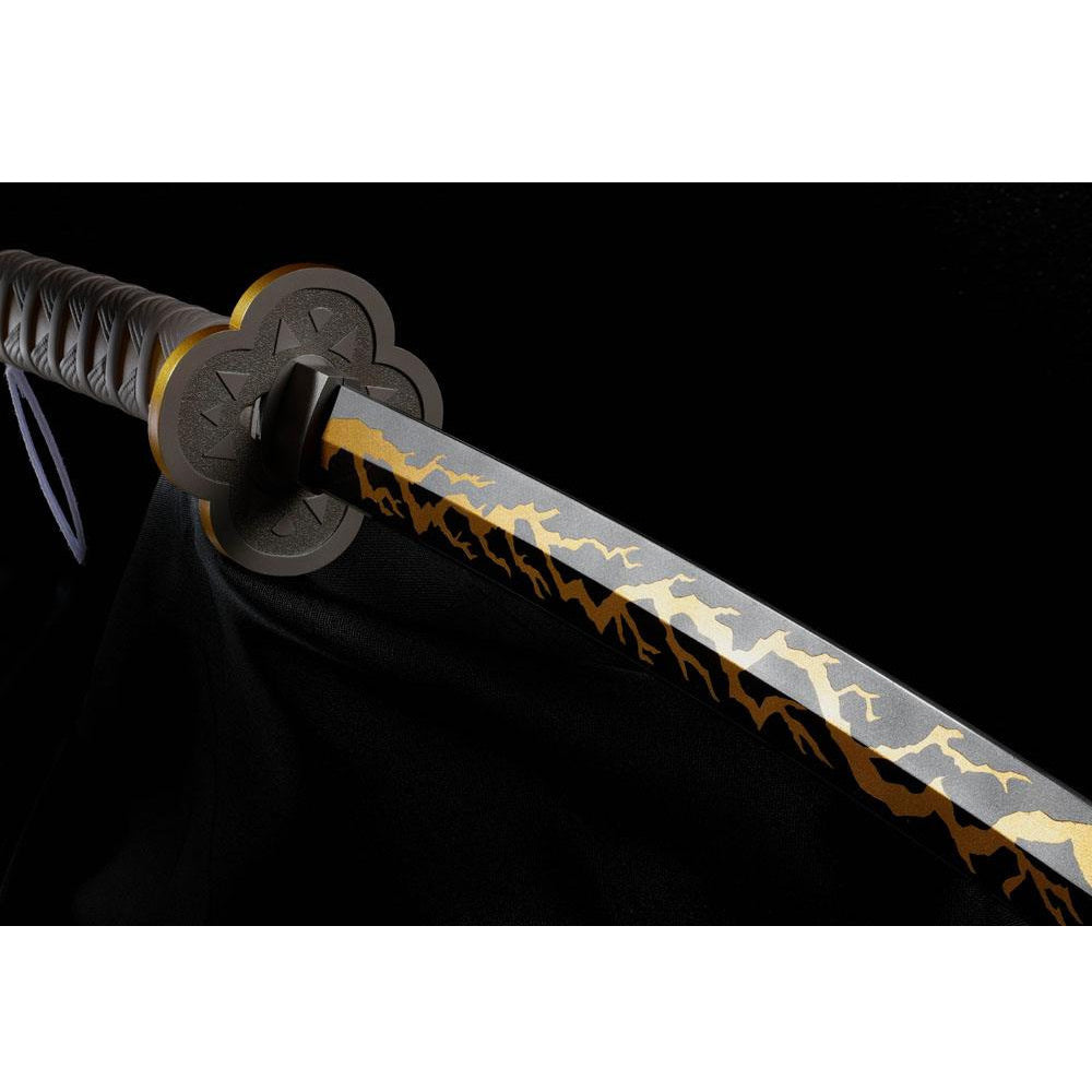 Demon Slayer - Kimetsu no Yaiba - Proplica - Zenitsu Agatsuma - Réplique électronique 1/1 épée Nichirin 88 cm