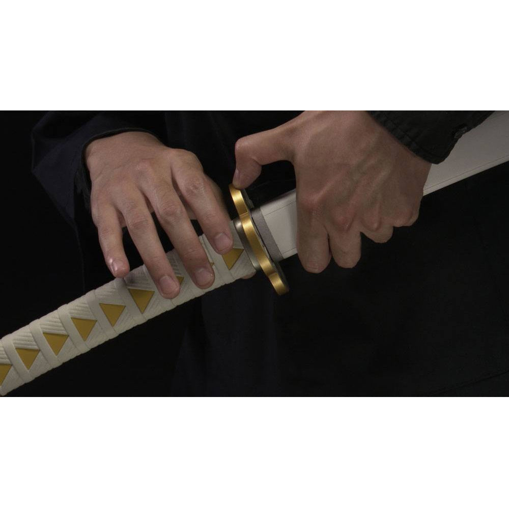 Demon Slayer - Kimetsu no Yaiba - Proplica - Zenitsu Agatsuma - Réplique électronique 1/1 épée Nichirin 88 cm