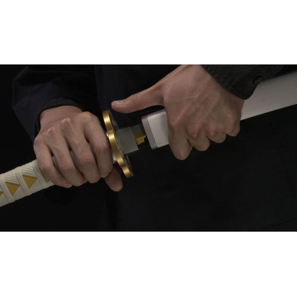 Demon Slayer - Kimetsu no Yaiba - Proplica - Zenitsu Agatsuma - Réplique électronique 1/1 épée Nichirin 88 cm