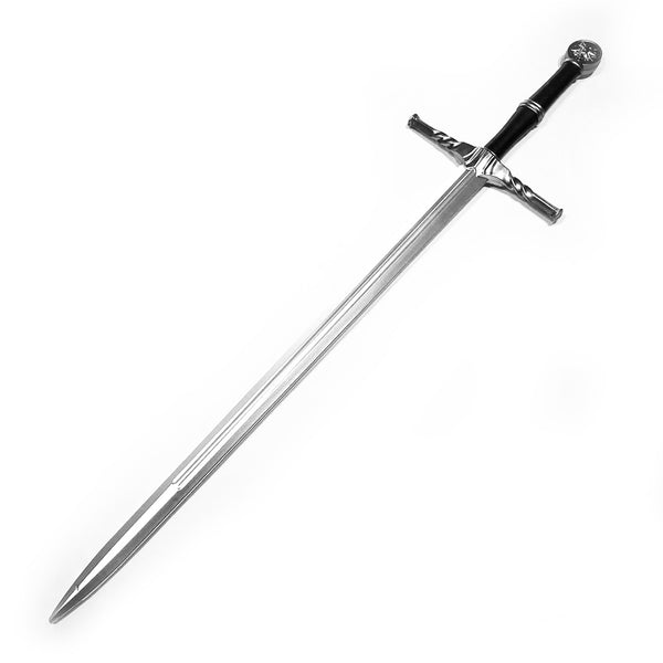 THE WITCHER 3 - Épée en acier humain de Geralt de Rivia - PU MOUSSE Version Pour Cosplay