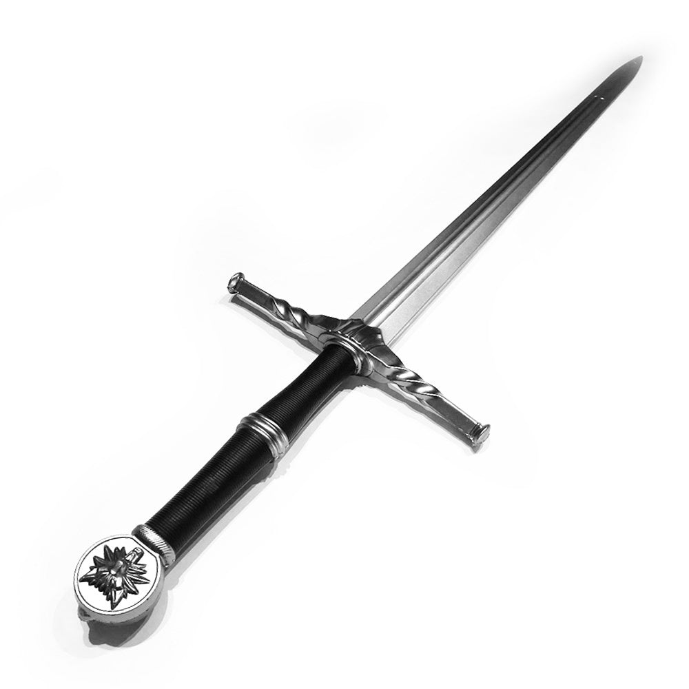 THE WITCHER 3 - Épée en acier humain de Geralt de Rivia - PU MOUSSE Version Pour Cosplay
