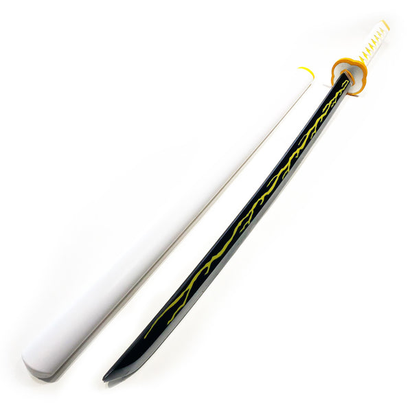 DEMON SLAYER - Zenitsu Agatsuma - Épée Nichirin jaune - PU FOAM Version Cosplay