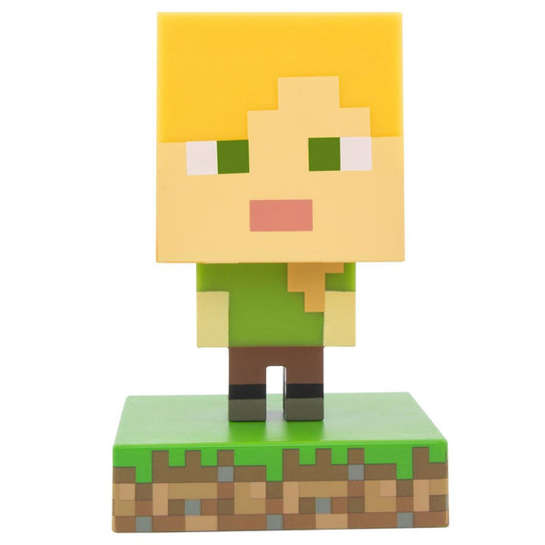 Minecraft - Icône lumineuse 3D - Alex
