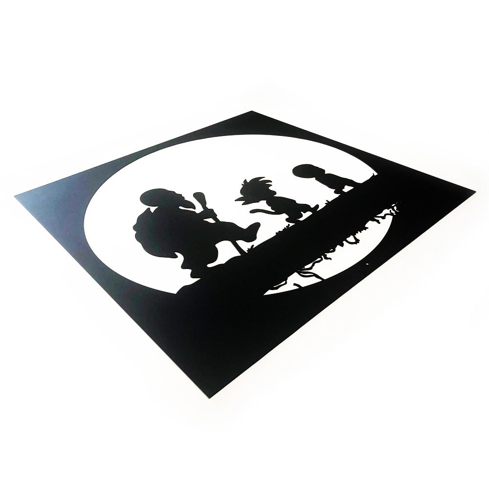 DRAGON BALL - Goku - Roshis Schildkröt Schule - Metall Wanddekoration 60cm