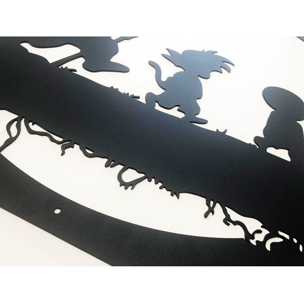 DRAGON BALL - Goku - Roshis Schildkröt Schule - Metall Wanddekoration 60cm