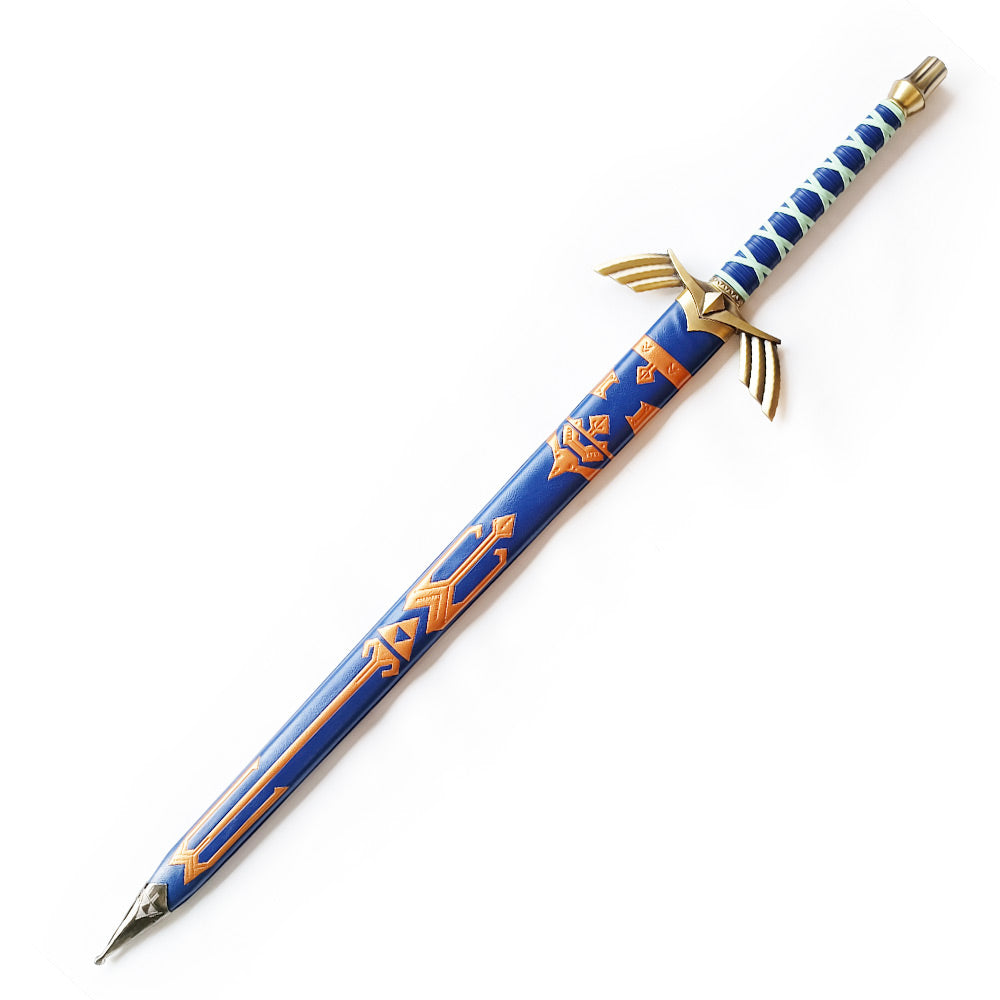 ZELDA - Link - Master Sword in Leder - Blauwe Deluxe Editie