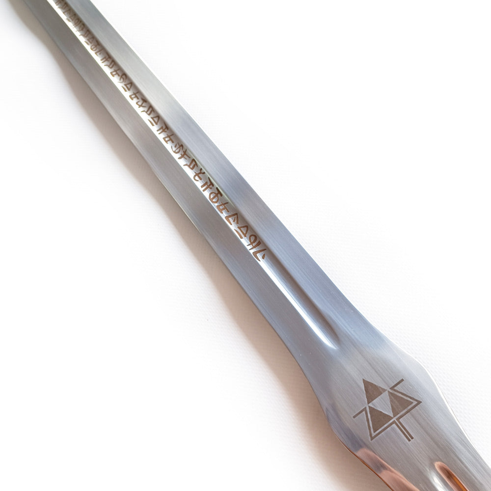 ZELDA - Link - Master Sword in Leder - Blauwe Deluxe Editie