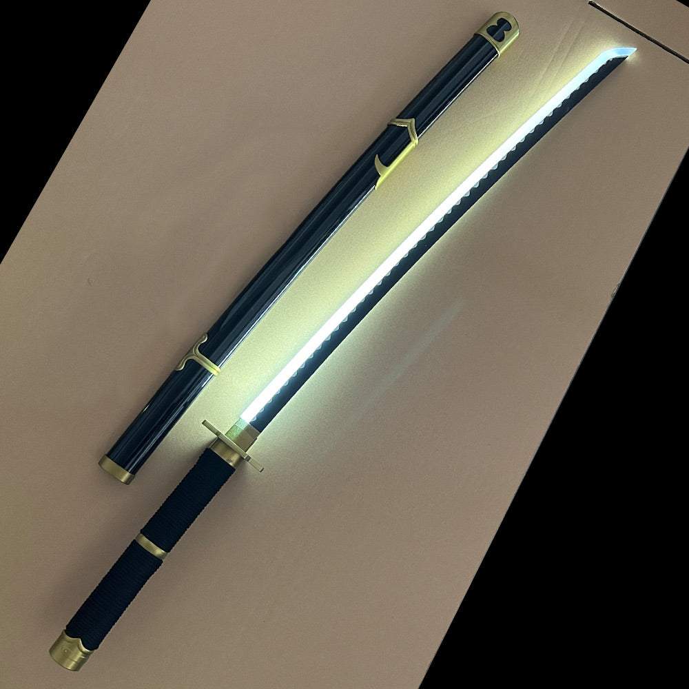 LIGHT SWORD - Roronoa Zoro - Yubashiri - One Piece Light Up Katana - White LED Light