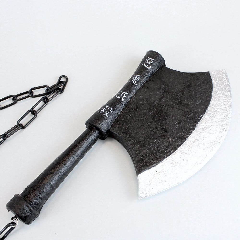 DEMON SLAYER - Gyomei Himejima - Vlegel en bijl - PU FOAM Cosplay versie