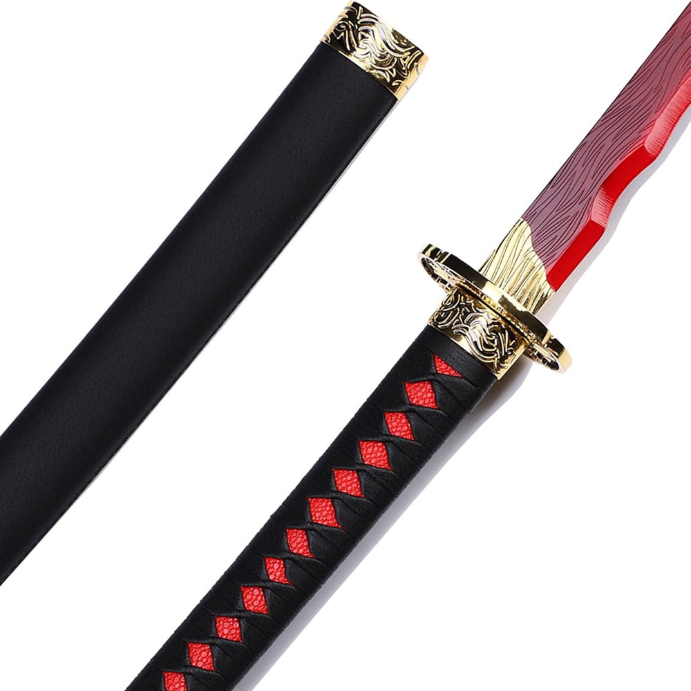 ELDEN RING - Rivers of Blood Katana XL - 131 cm - Hoogwaardig metalen zwaard