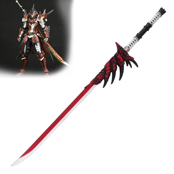 MONSTER HUNTER - Wyvern Schwert - 110 cm - Hochdichter Schaumstoff