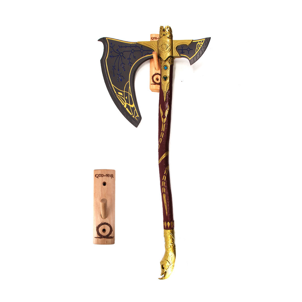 GOD OF WAR RAGNAROK - Deluxe Leviathan Axe of Kratos - Glow in the Dark - Metal 1:1 Size