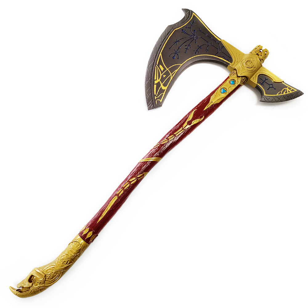 GOD OF WAR RAGNAROK - Deluxe Leviathan Axe de Kratos - Glow in the Dark - Métal à l'échelle 1:1