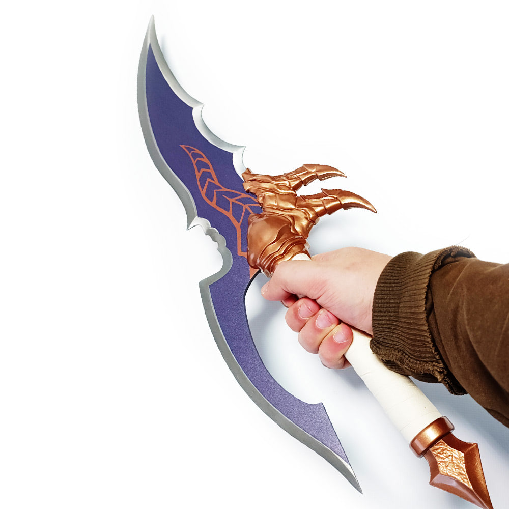 SOLO LEVELING - Metal Kasaka's Venom Fang dagger from Sung Jinwoo - 55cm - Steel