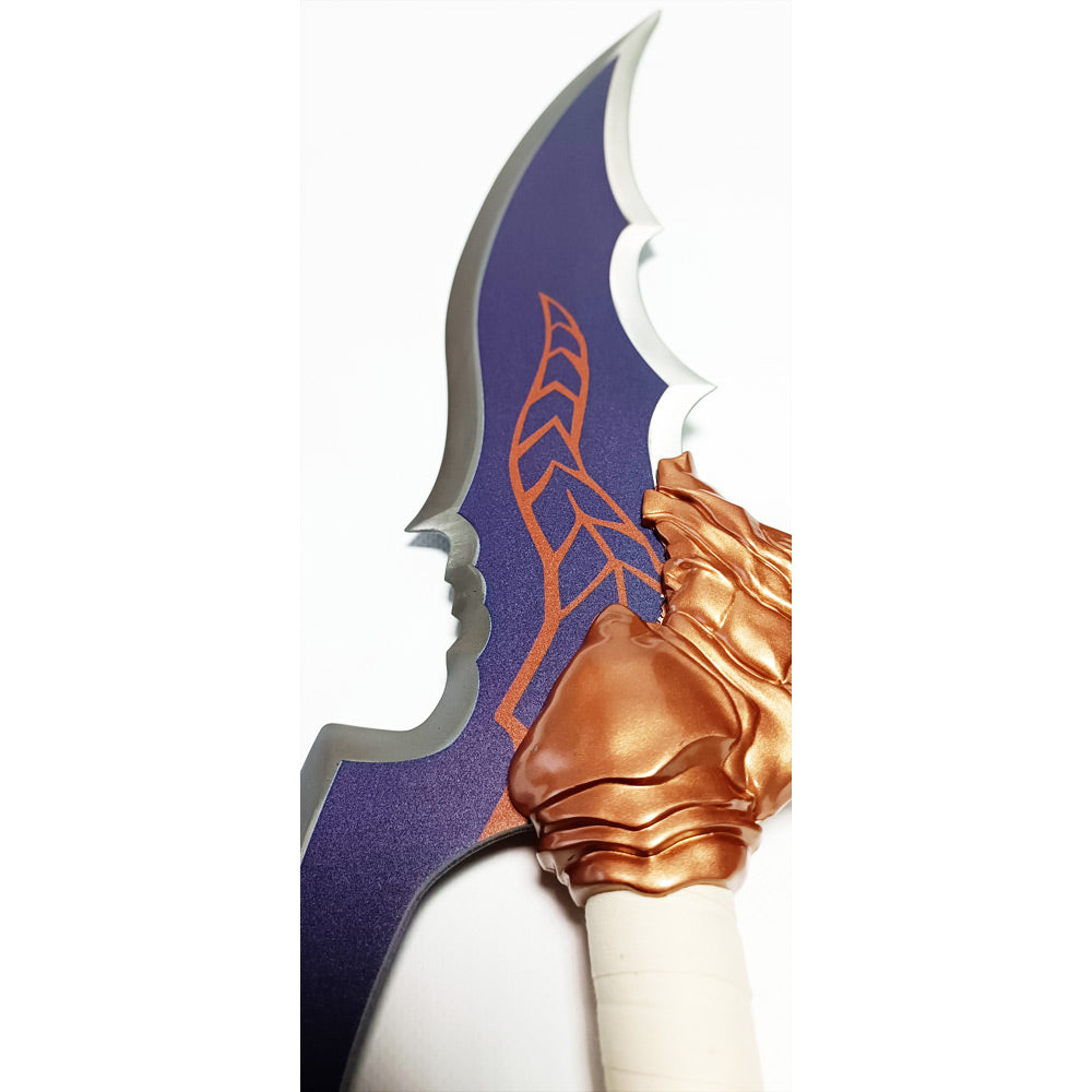 SOLO LEVELING - Metal Kasaka's Venom Fang dagger from Sung Jinwoo - 55cm - Steel