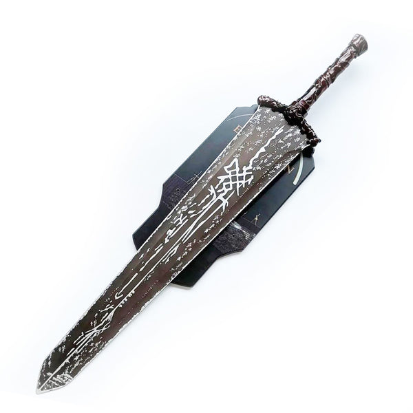 Expedition 33 - Zwaard van Simon - Simoso - Met houten displayplaat - 120 cm - 420 staal - Clair Obscur