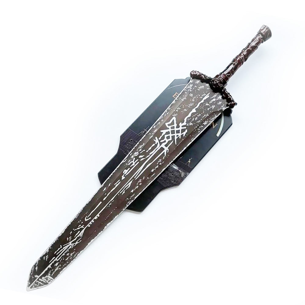 Expedition 33 - Zwaard van Simon - Simoso - Met houten displayplaat - 120 cm - 420 staal - Clair Obscur