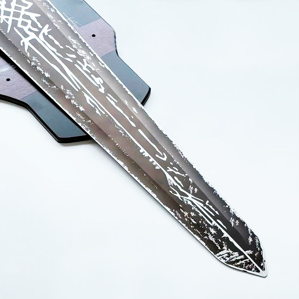 Expedition 33 - Zwaard van Simon - Simoso - Met houten displayplaat - 120 cm - 420 staal - Clair Obscur