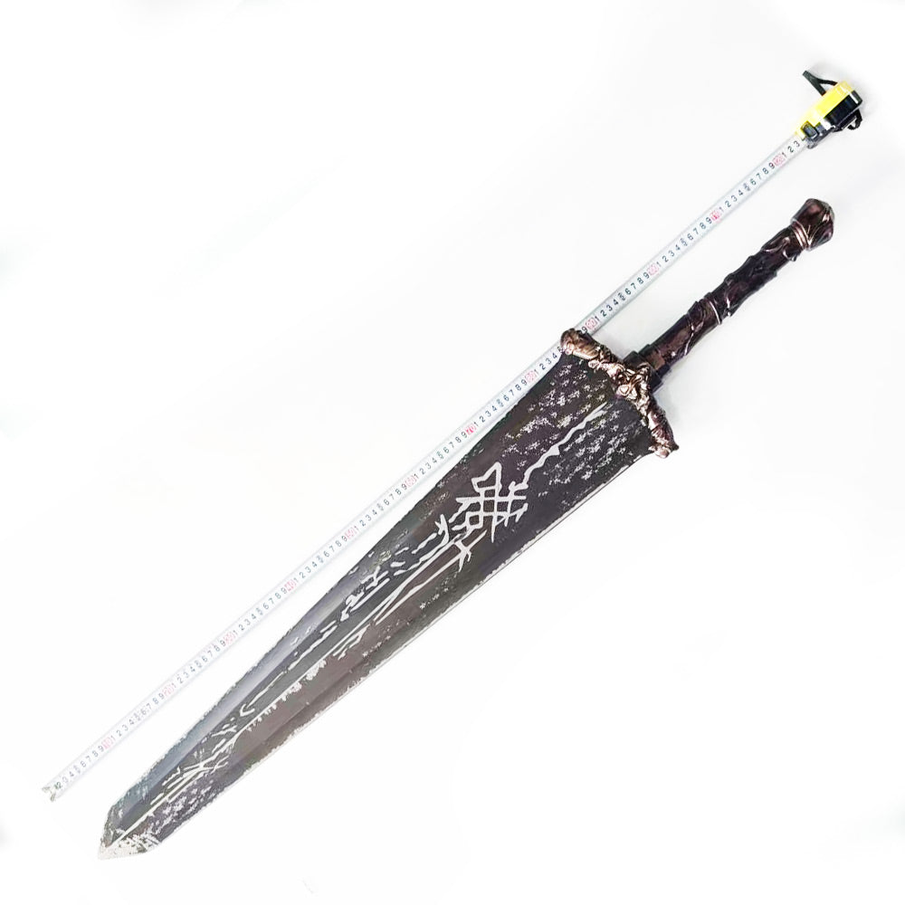 Expedition 33 - Zwaard van Simon - Simoso - Met houten displayplaat - 120 cm - 420 staal - Clair Obscur