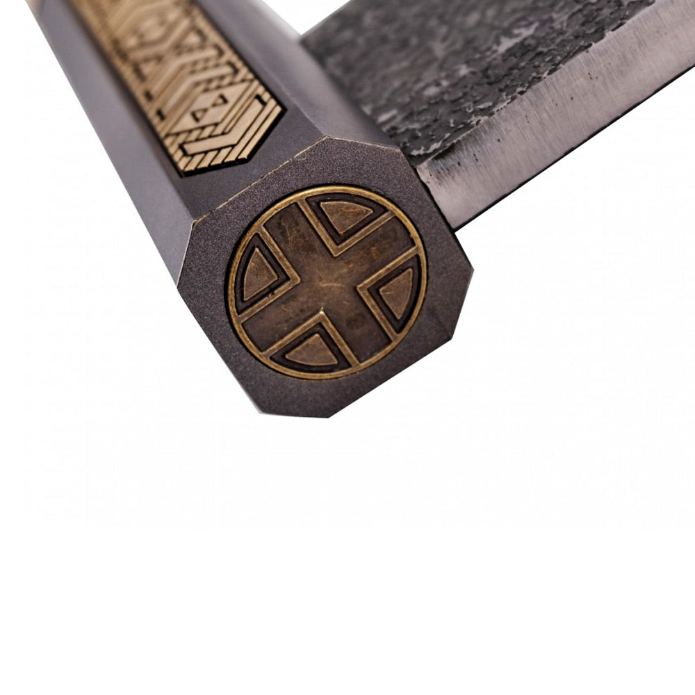 DER HERR DER RINGE - Bartbeil von Gimli - 86cm - Holzdisplay Inklusive