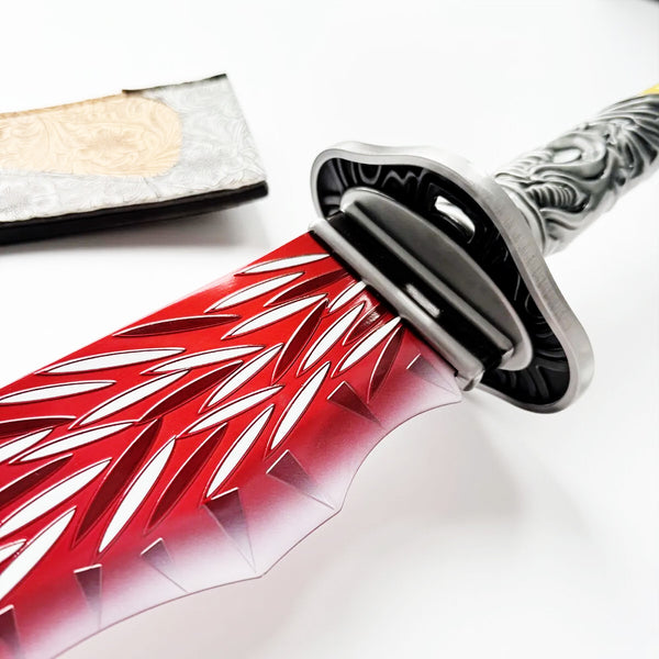 ELDEN RING - Dragon Hunter’s Great Katana - Gelimiteerde Editie 120cm - Metaal - Met Schede en Displayhouder