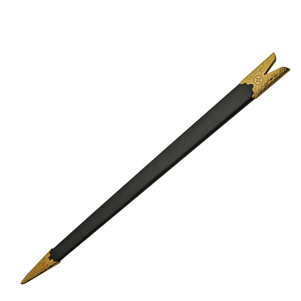 FREIMAURER - Rotes Gold Freimaurer Tyler Schwert - 84 cm - Zeremoniell mit Scheide