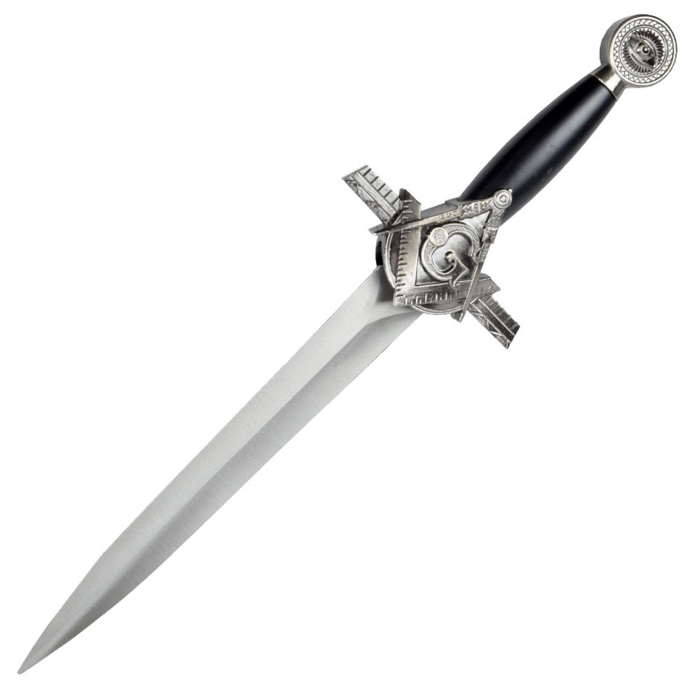 VRIJMETSELAAR - Vrijmetselaars Dolk met Letter G - 42 cm
