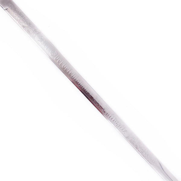 TEMPLIER - Épée maçonnique cérémonielle à étoile rouge - 103 cm