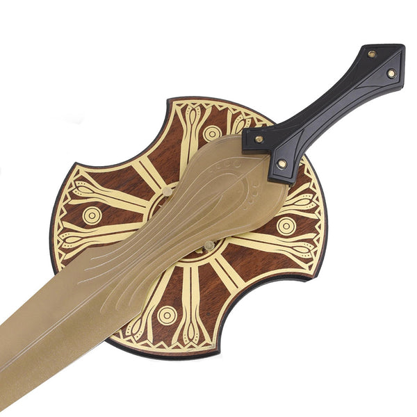 TROY - Sword of Achilles - Greek double-edged Xiphos - Wallmount Included