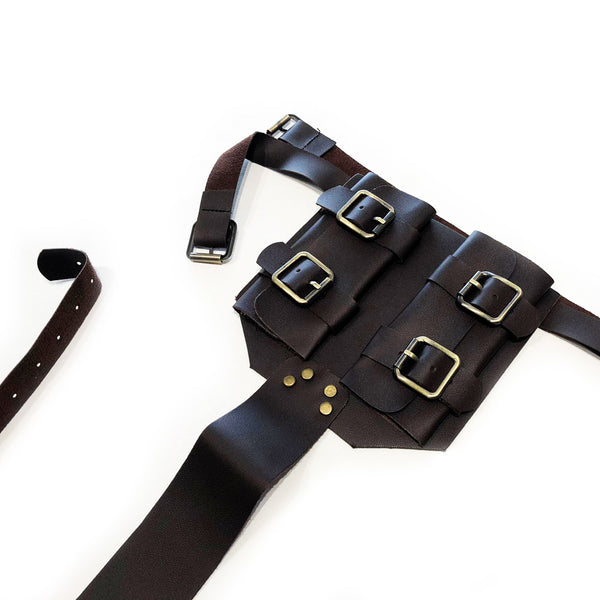 Sword Belt - Back - Shoulder Strap - For 2 Swords