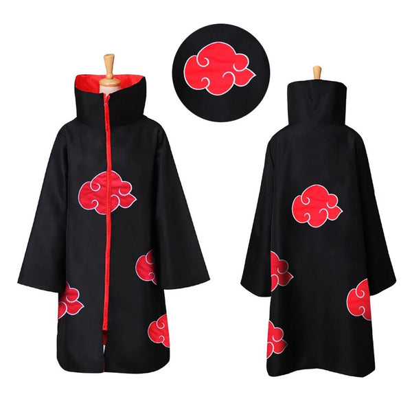 Naruto - Itachi Akatsuki Long Coat - Cloak - Cosplay