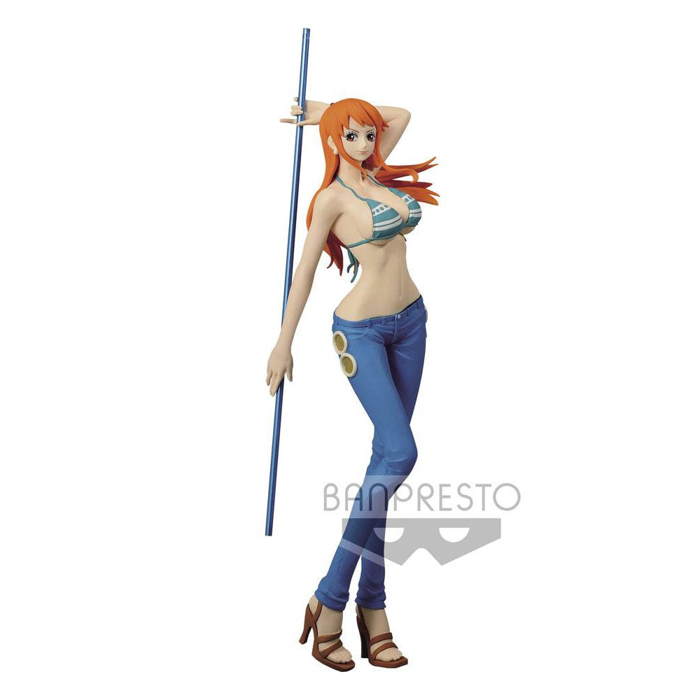 One Piece - Nami Ver. A - Glitter & Glamours PVC Figur - 24 cm