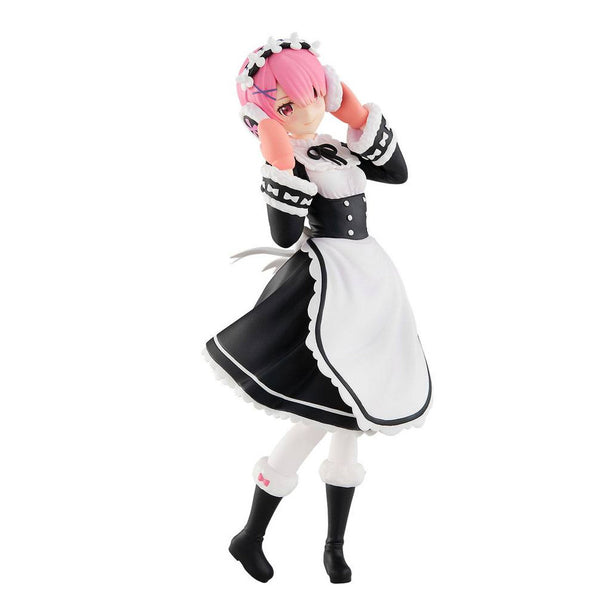 Re: Zero Starting Life in Another World - Ram: Ice Season Ver - PVC Statue Pop Up Parade 17 cm - Copy