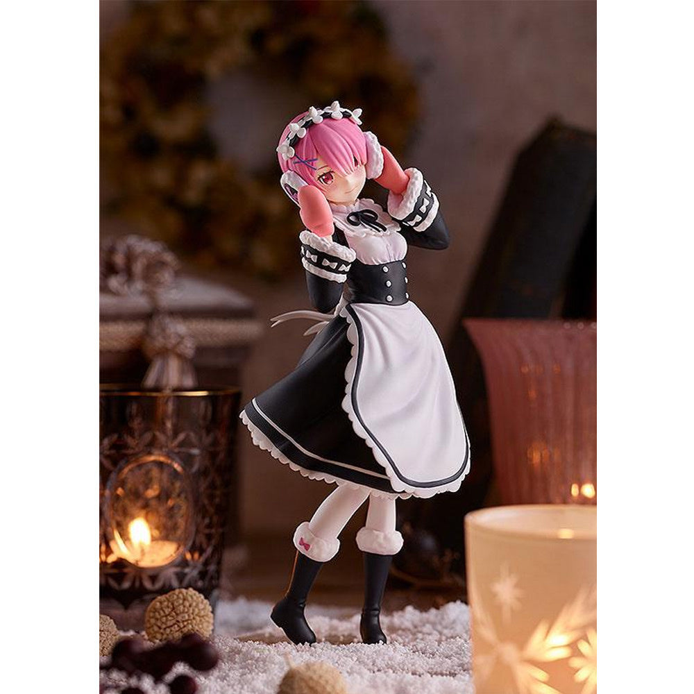 Re: Zero Starting Life in Another World - Ram: Ice Season Ver - PVC Figuur Pop Up Parade 17 cm - Copy