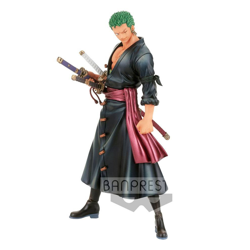 One Piece - Roronoa Zoro - DXF The Grandline PVC Statue Wanokuni Vol. 1 - 17 cm