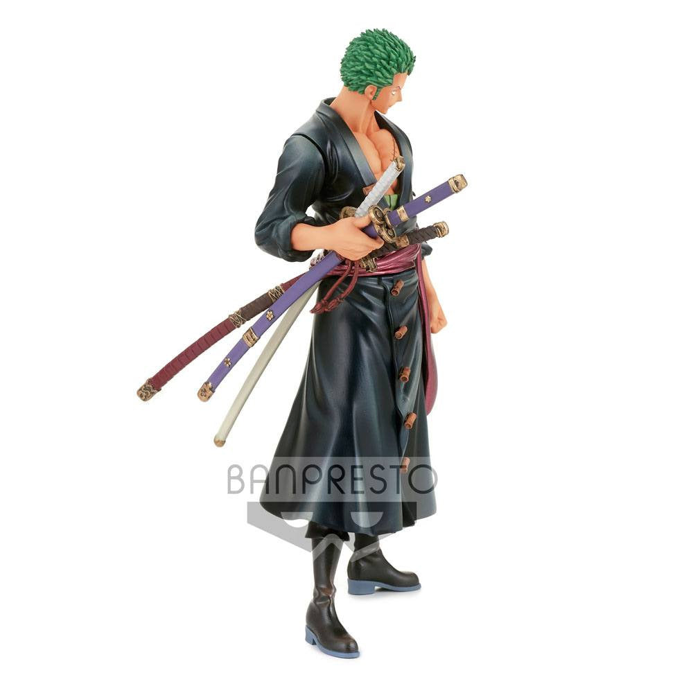 One Piece - Roronoa Zoro - DXF The Grandline PVC Figuur Wanokuni Vol. 1 - 17 cm